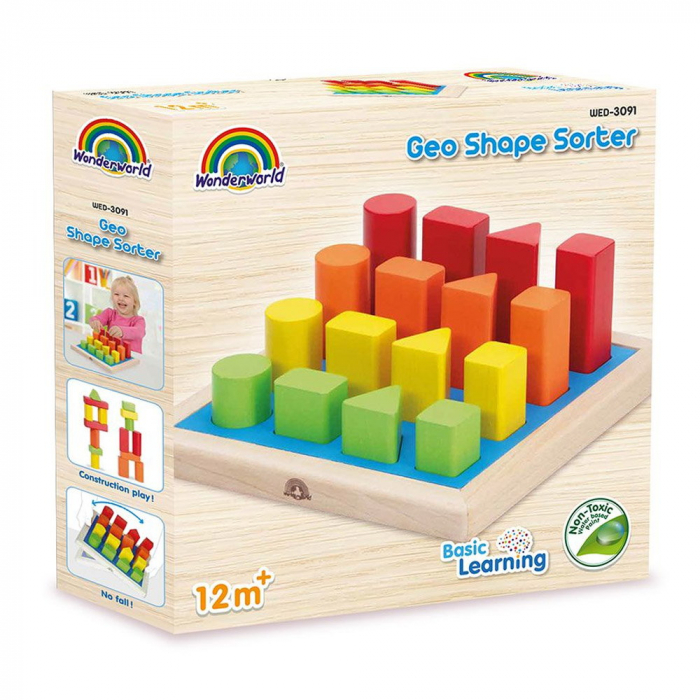 Geo Shape, forme geometrice de sortat, Wonderworld [5]