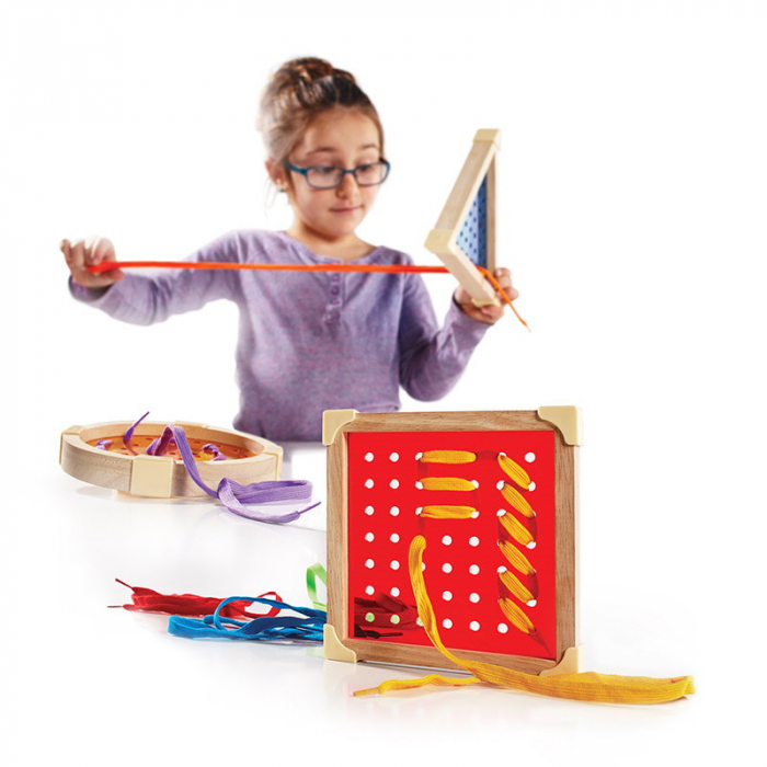 Geo Shape, set de insiretat cu ghiduri, Guidecraft, 3-8 ani [3]
