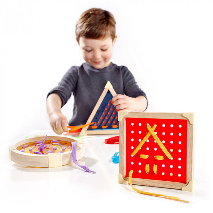 Geo Shape, set de insiretat cu ghiduri, Guidecraft, 3-8 ani [2]