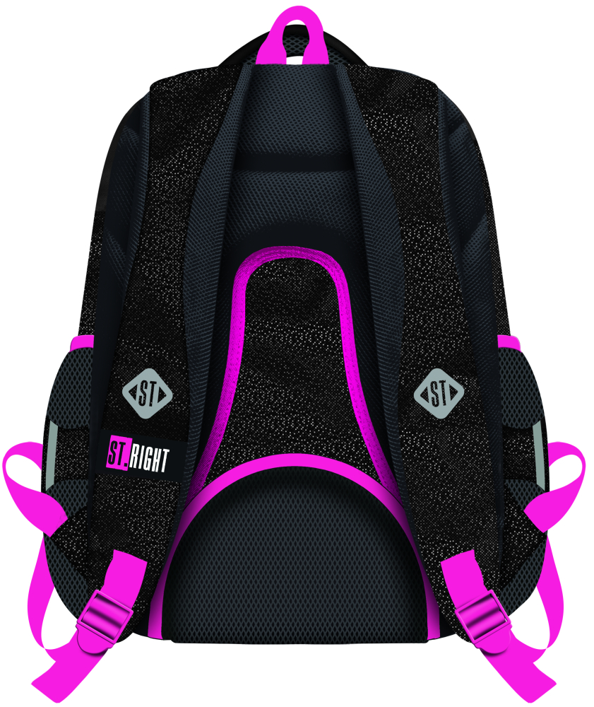 Ghiozdan cl v-viii bp-06 black glitter st.right majewski [2]