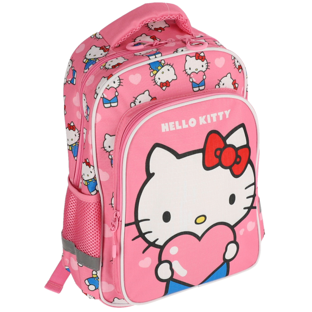 Ghiozdan clasa 0 hello kitty roz 2 fermoare pigna [2]