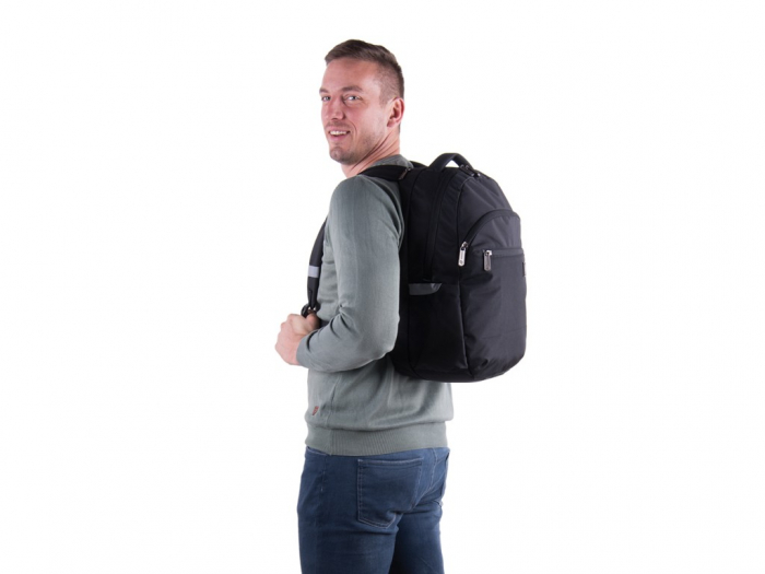 Ghiozdan ergonomic scoala Prime Black [3]