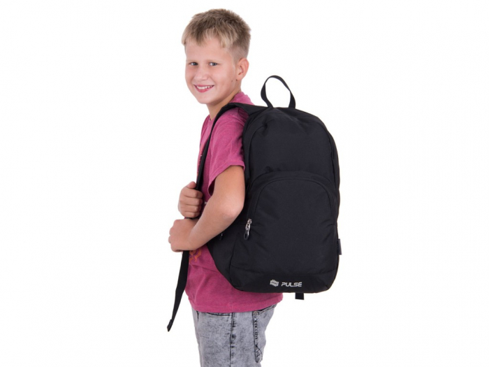Ghiozdan ergonomic scoala Solo Black [3]