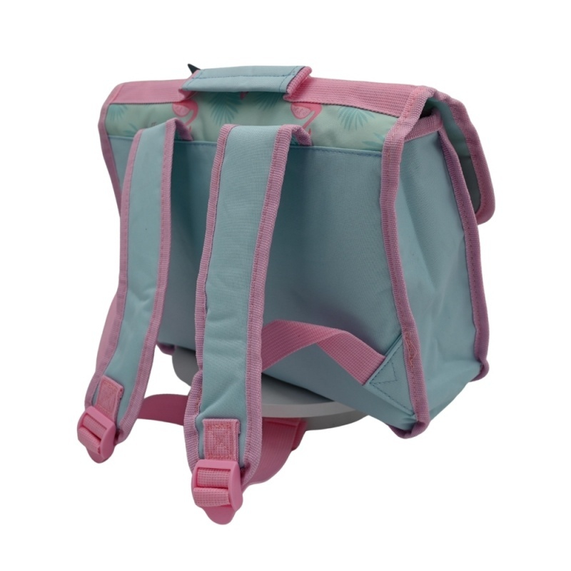 Ghiozdan Flamingo 9985/TO863147, 2 compartiment, panza, turcoaz [2]