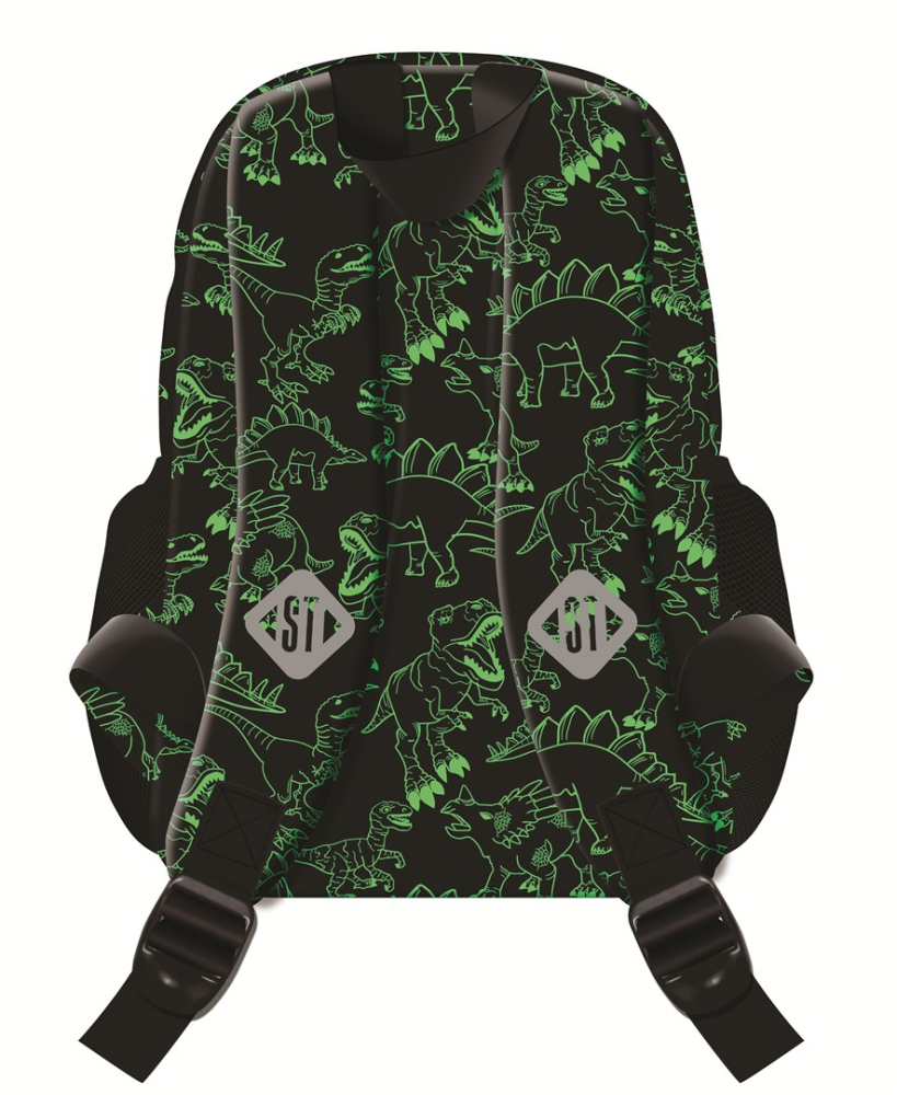 Ghiozdan gradinita bp-70 reflective t-rex st.right majewski [2]