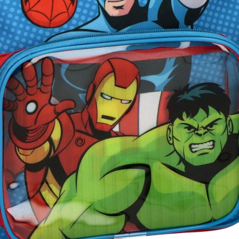 Ghiozdan gradinita Cerda Avengers, 25cm, 2 compartiment, 25x30x12cm, 629286 [2]