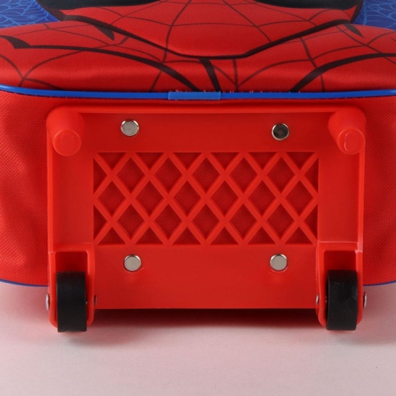 Ghiozdan gradinita Cerda Spiderman 3D, 25cm, 1 compartiment, tip troller, 25x30x12cm, 629903 [4]