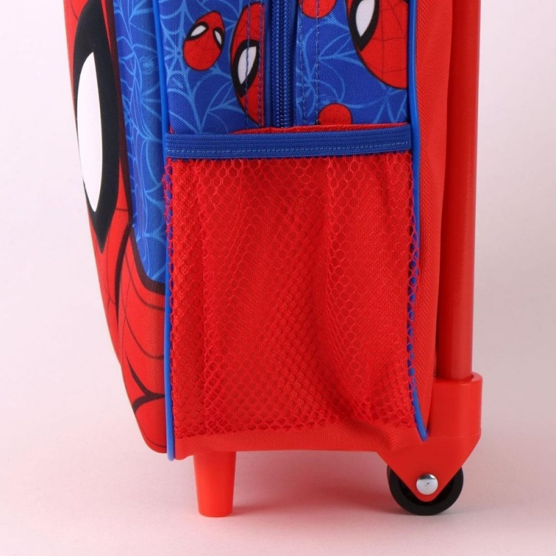 Ghiozdan gradinita Cerda Spiderman 3D, 25cm, 1 compartiment, tip troller, 25x30x12cm, 629903 [6]