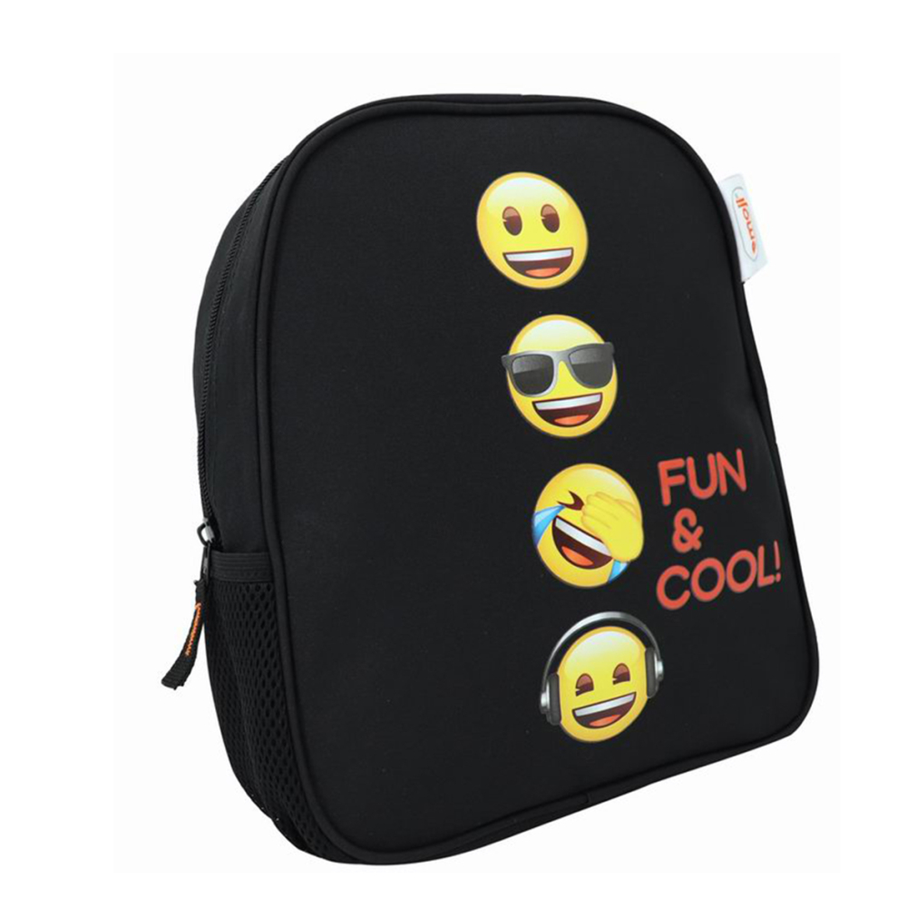 Ghiozdan gradinita emoji classic negru pigna [2]
