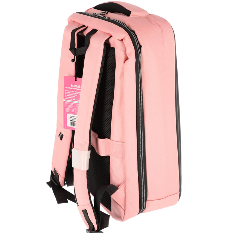 Ghiozdan laptop pink it roz-negru 41 x 29 x 14 cm pigna [2]