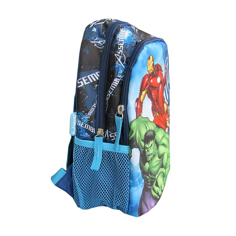 Ghiozdan St.Majewski Avengers, gradinita, 2 compartimente, 2 buzunare, albastru, 651373 [2]