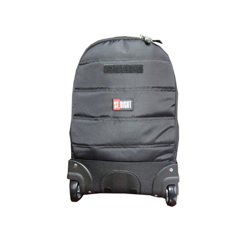 Ghiozdan St.Majewski St.Right Black, 44cm, 4 compartimente, tip troller, negru, TB-01 / 674587 [3]
