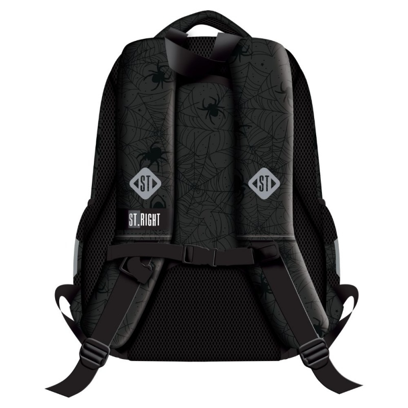 Ghiozdan St.Majewski St.Right Spider Web BP26, 39cm, 3 compartimente, 667398 [2]