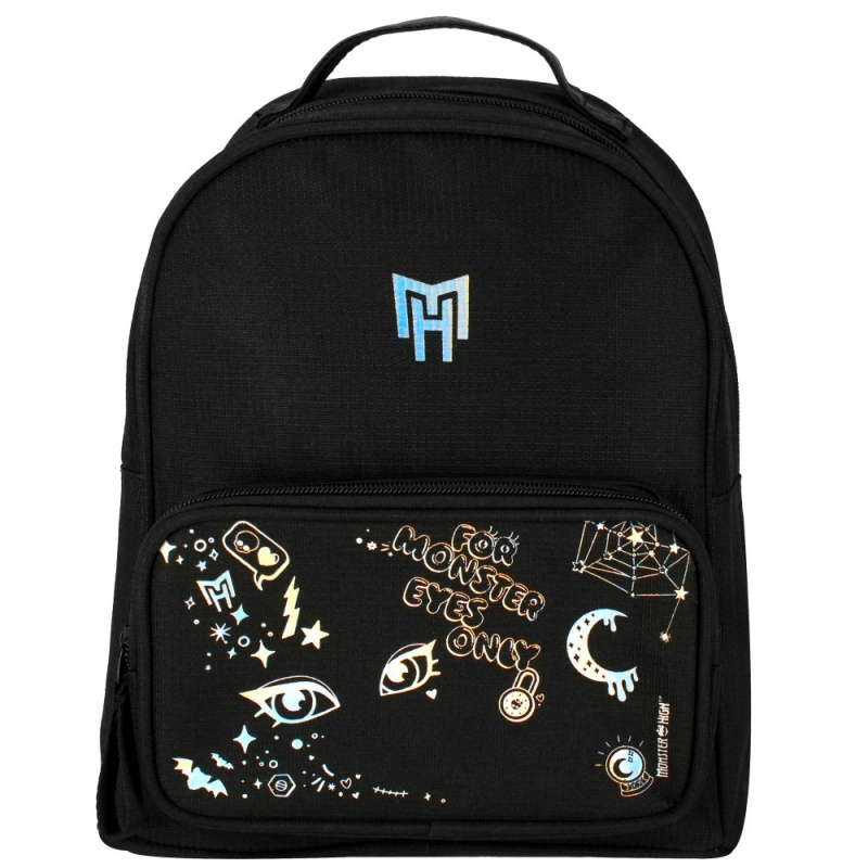 Ghiozdan Starpak Monster High, 28cm, 1 compartiment, negru, 518385 [4]