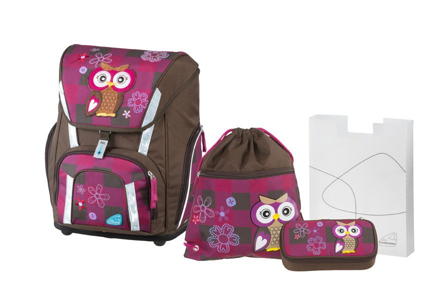 Ghiozdan the owl smart rosu + etui, sac sport, cut. pt carti sch [3]