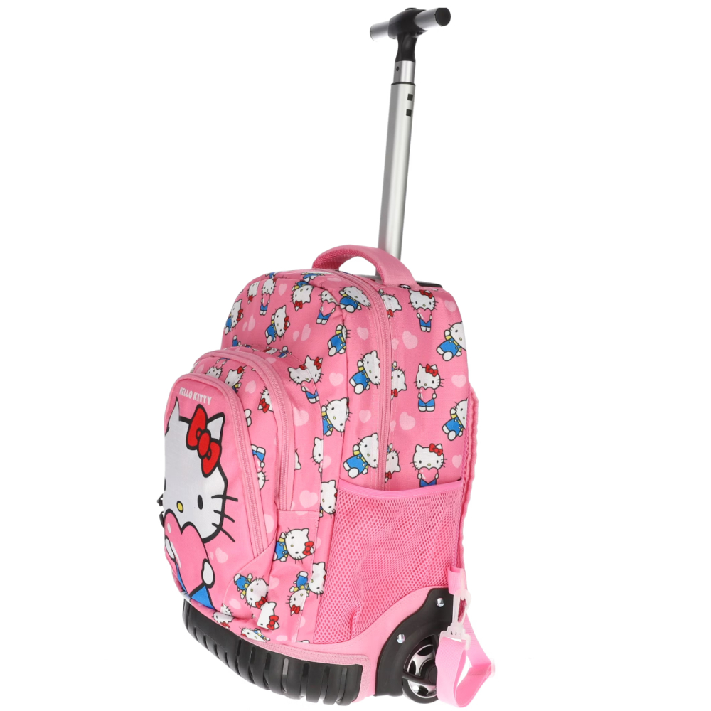 Ghiozdan troller cl i-iv hello kitty roz 3 fermoare pigna [4]