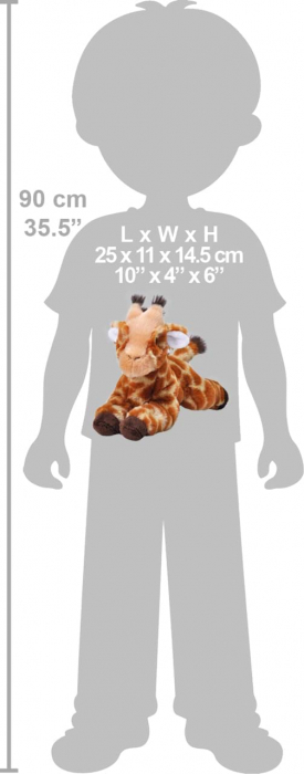 Girafa Ecokins - Jucarie Plus Wild Republic 20 cm [2]
