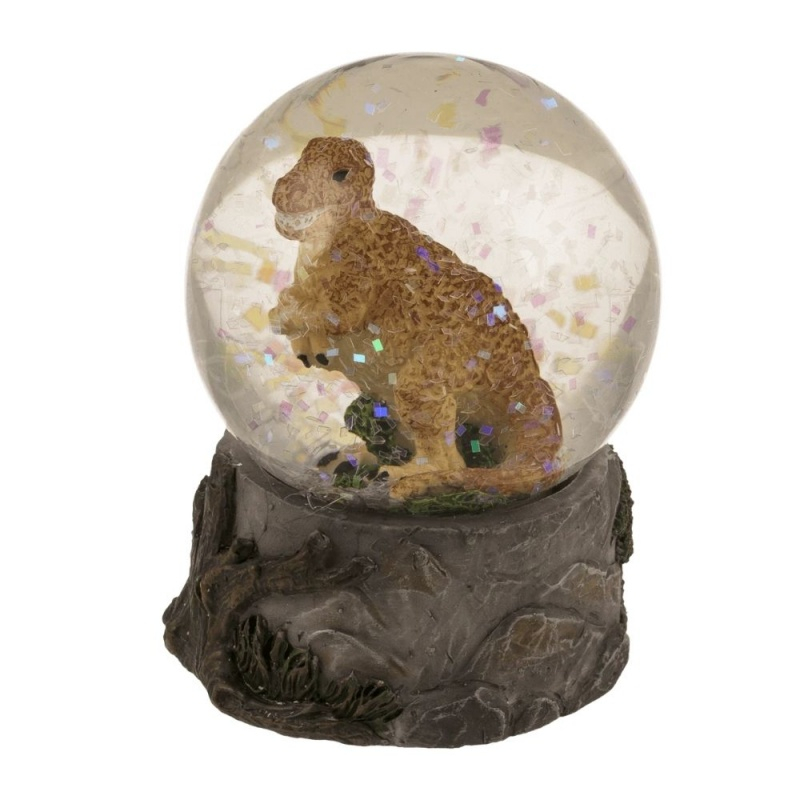 Glob din sticla dinozaur Out of the blue, 78/5883 / 36797, cu sclipici, 7x9cm [6]