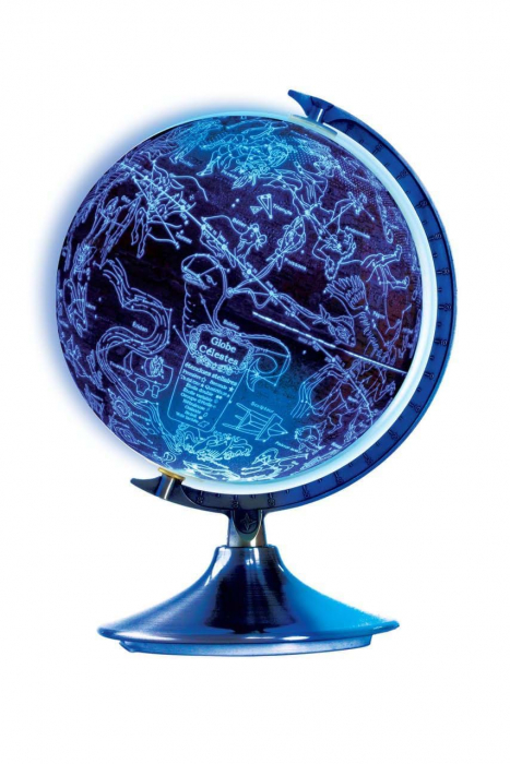 Glob pamantesc, observa structura Terra pe timp de zi si Bolta cerului noaptea [4]