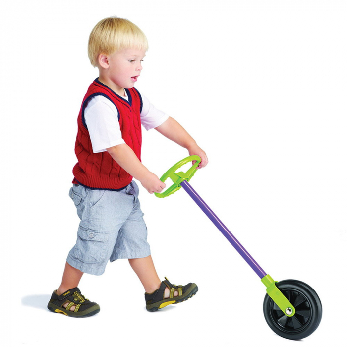 Go Wheelie, roata de impins cu volan [2]