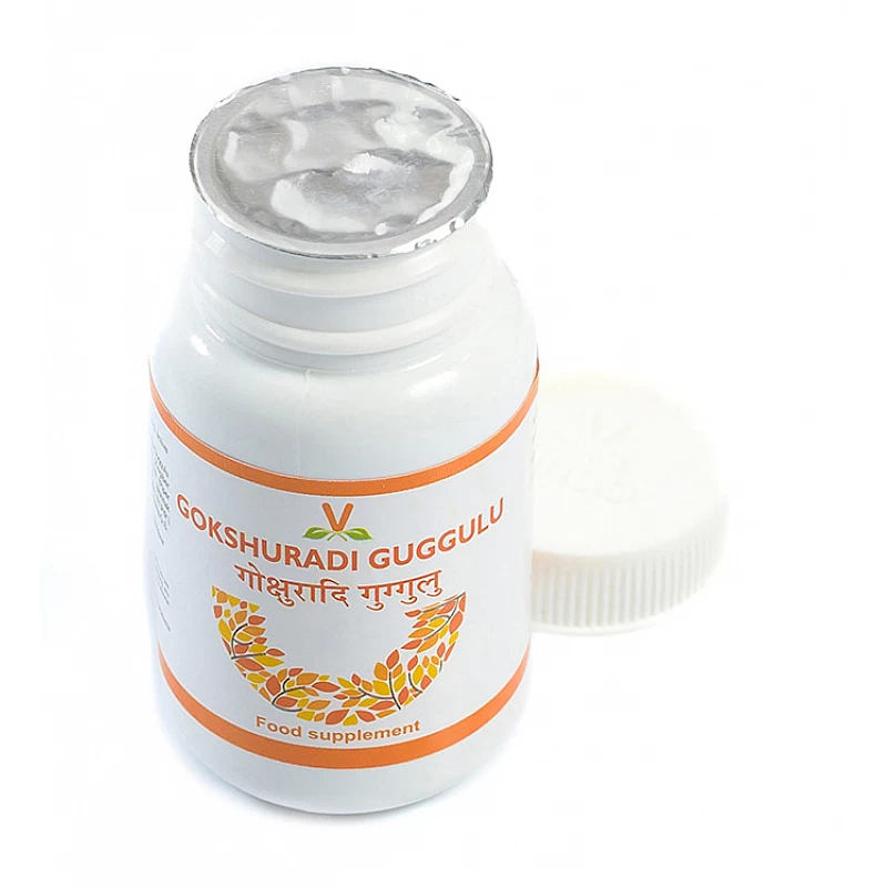 Gokshuradi Guggul ,   Dizolva si Elimina Piatra de la Rinichi, Stopeaza Criza Renala 80 pastile 500mg [2]