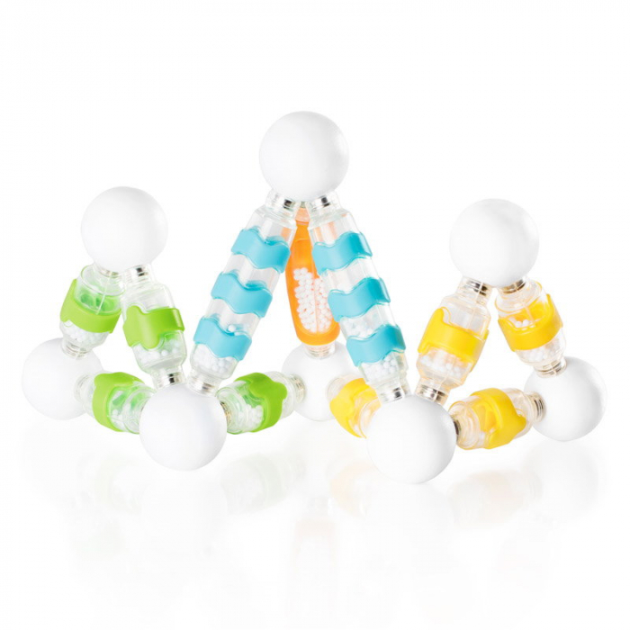 Grippies Shakers, set magnetic senzorial, 20 piese, 1-5 ani [4]