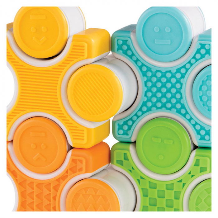 Grippies Stackers, set magnetic senzorial, 16 piese, 1-5 ani [6]