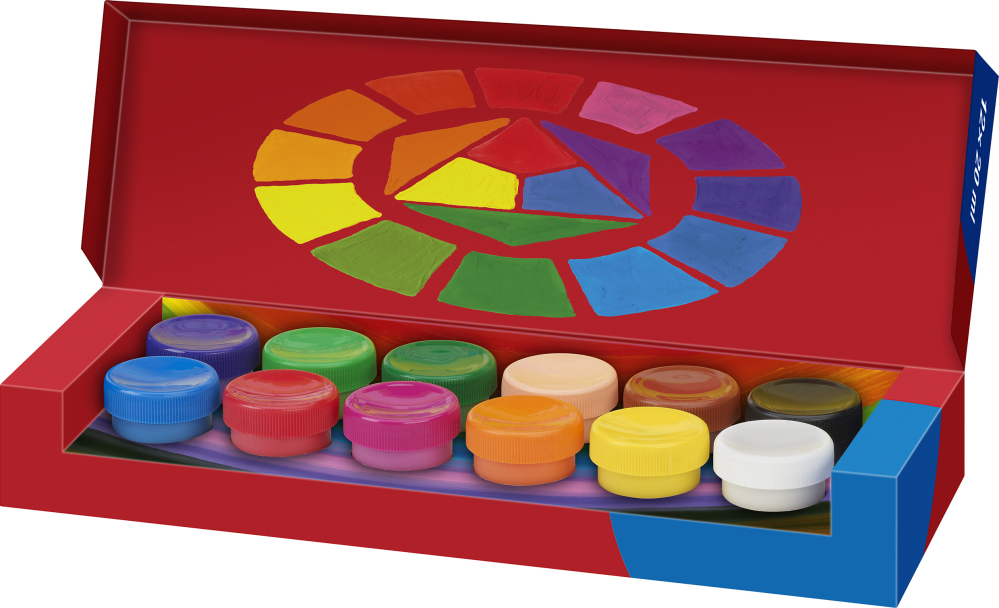 Guase 12 culori 20ml faber-castell [2]