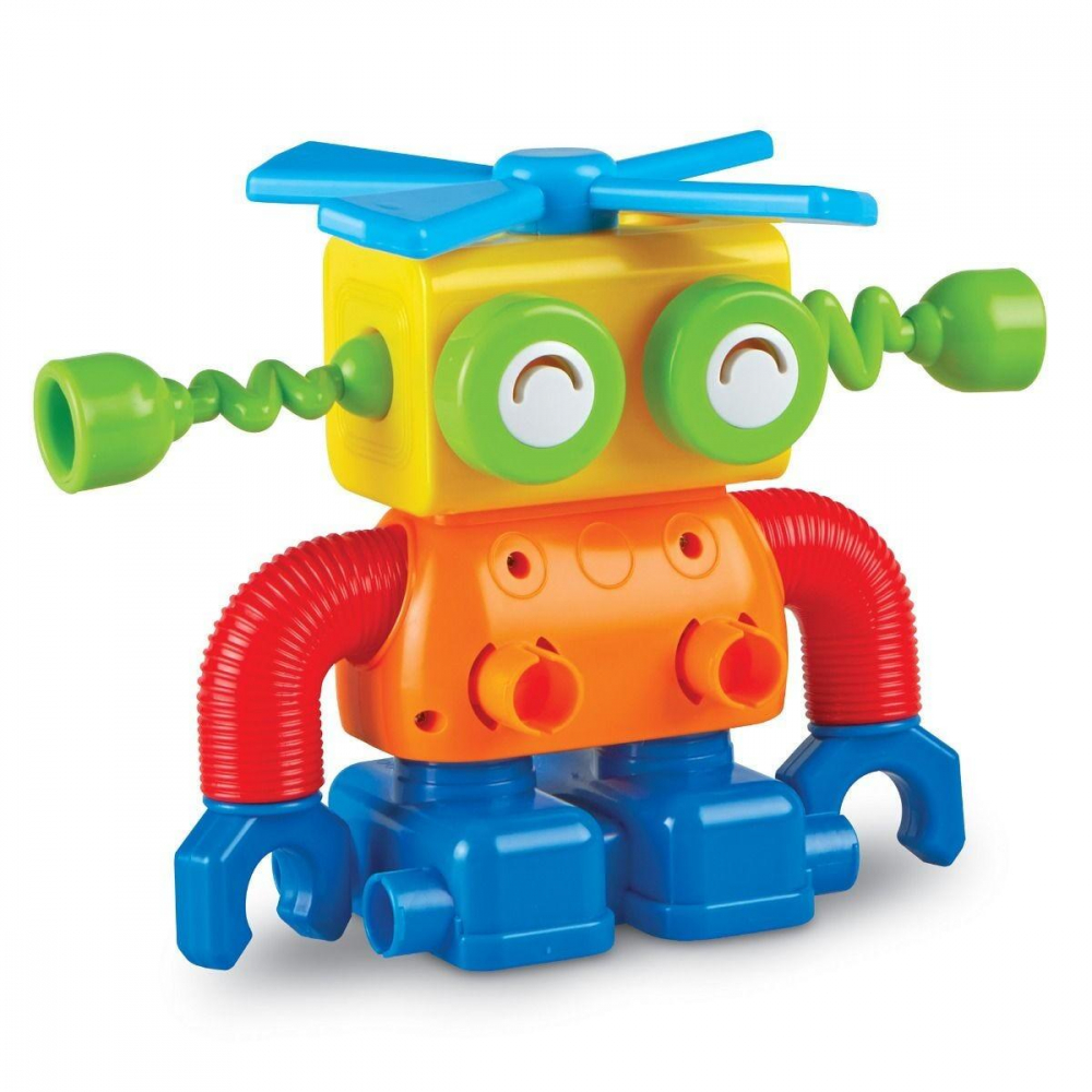 Hai sa construim - 1, 2, 3  Robotel colorat [2]