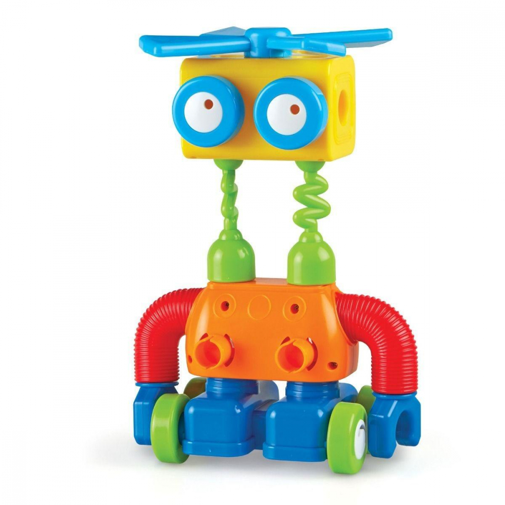 Hai sa construim - 1, 2, 3  Robotel colorat [3]