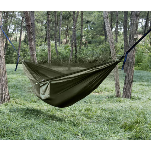Hamac camping 2 persoane cu plasa tantari si prelata, 260x140 cm [5]