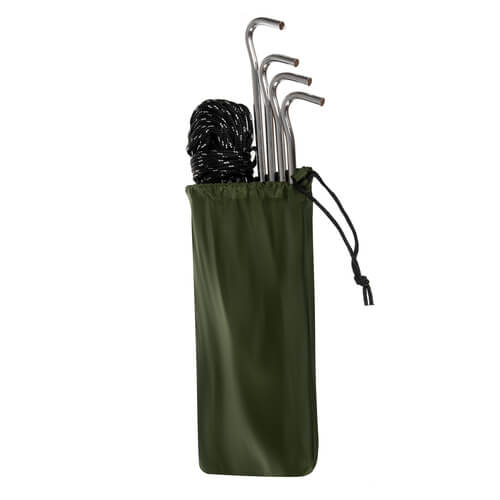 Hamac camping 2 persoane cu plasa tantari si prelata, 260x140 cm [13]