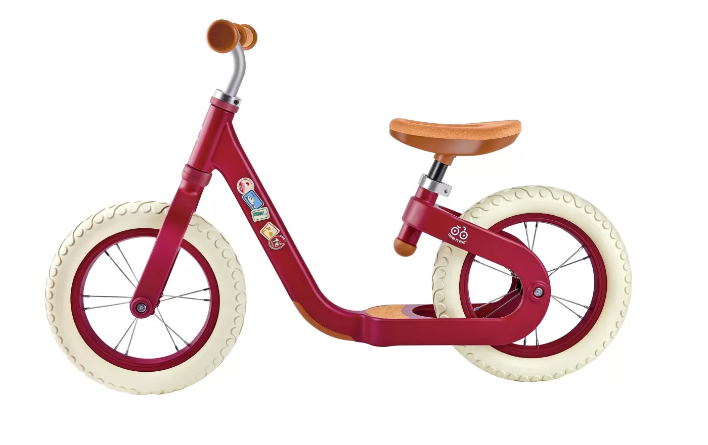 Bicicleta de echilibru, fara pedale, Hape, Rosu, varsta de la 3 ani la 6 ani [2]