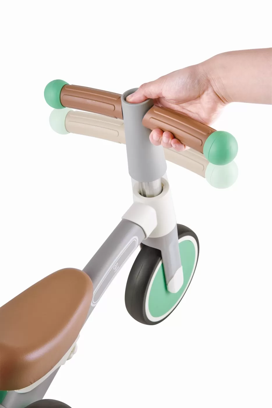 Bicicleta de echilibru cu 3 roti, 18 luni+, Verde, Hape, varsta de la 2 ani la 5 ani [9]