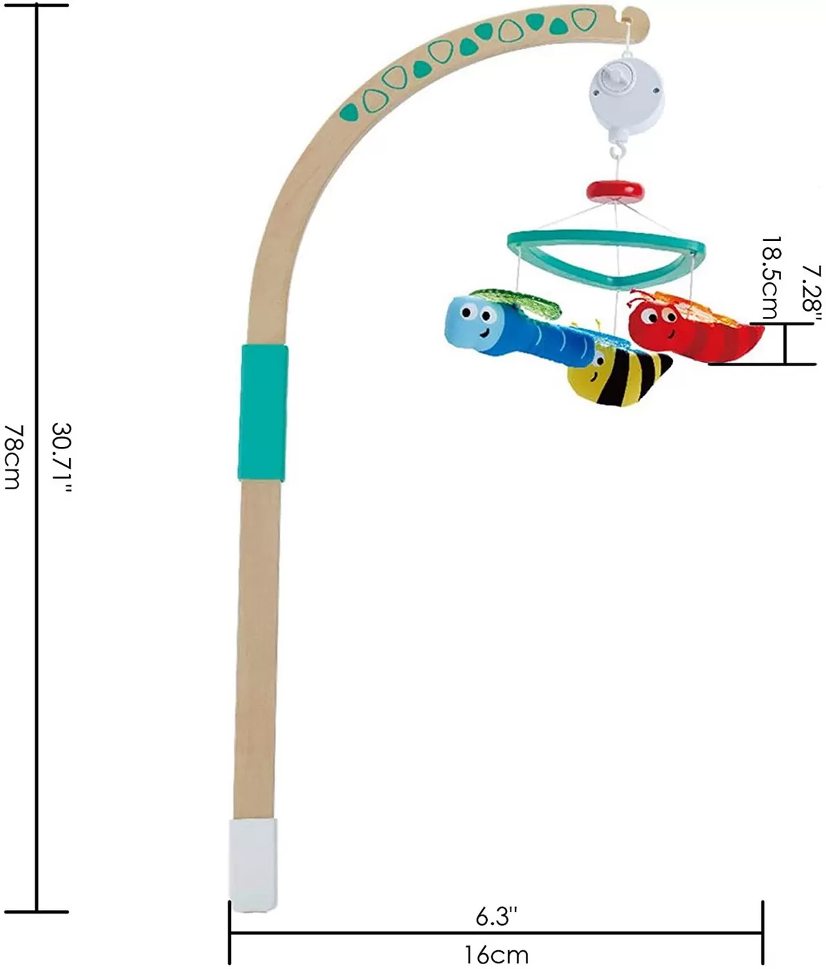 Hape carusel muzical, varsta de la 0 luni la 2 ani [5]