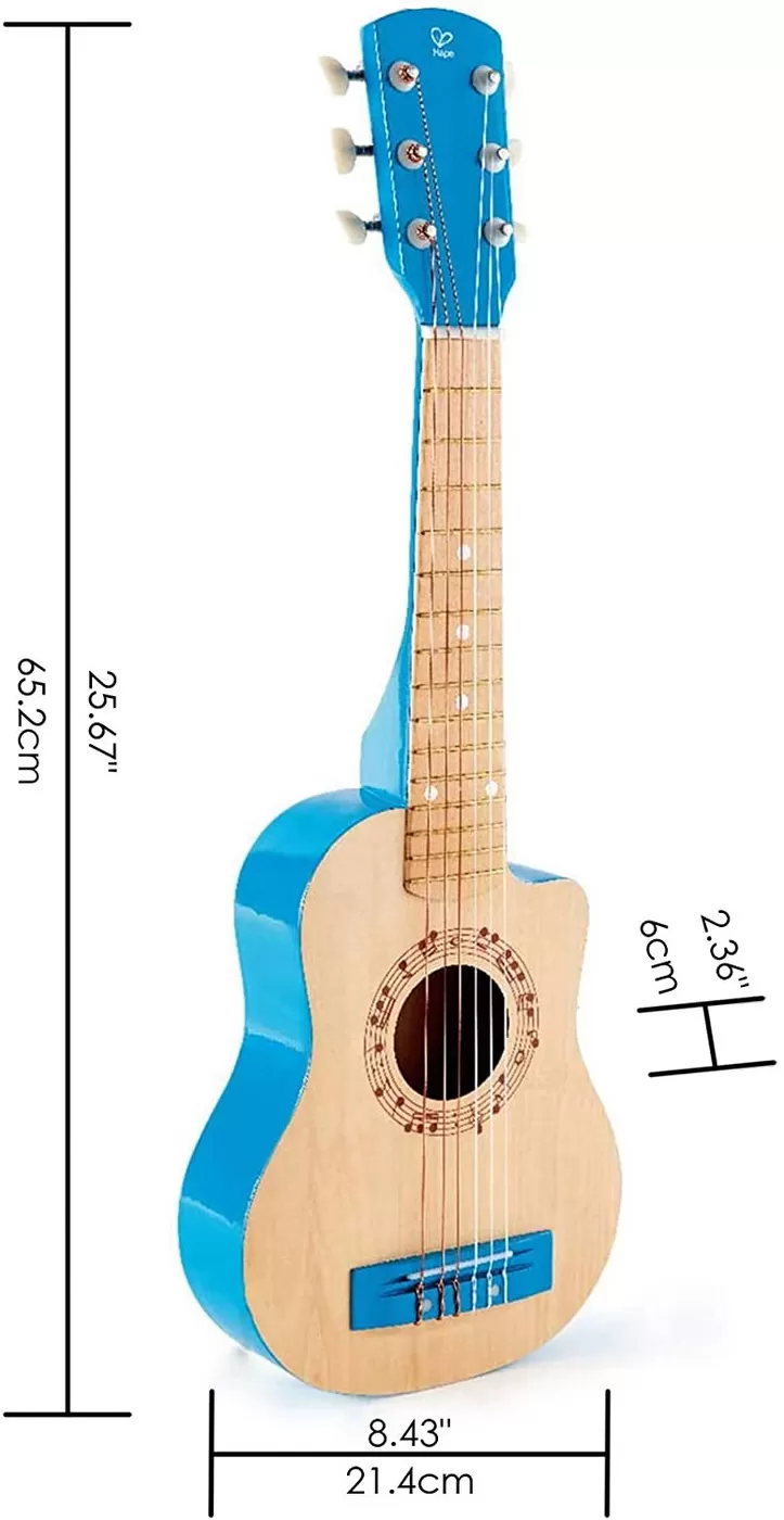 Hape chitara albastra, varsta de la 3 ani la 10 ani [6]