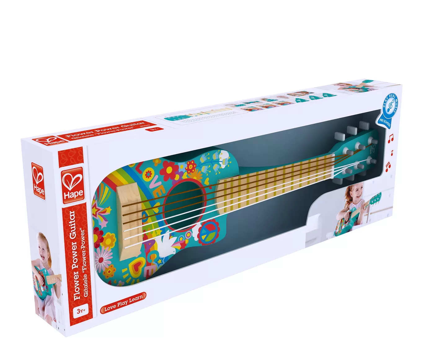 Hape chitara boho, varsta de la 3 ani la 10 ani [1]