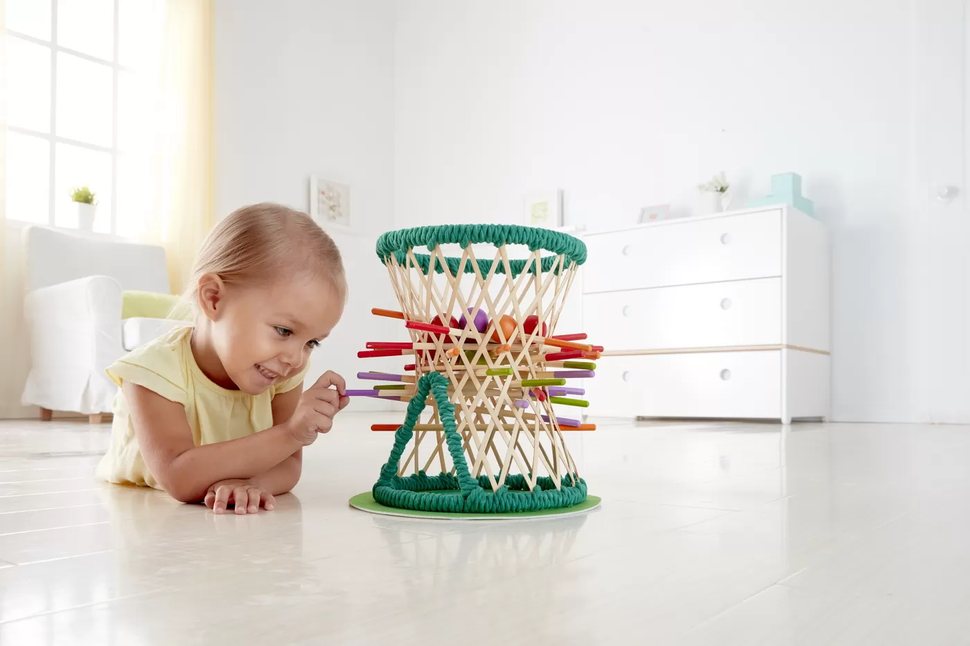 Hape joc pallina de abilitate si strategie din lemn, varsta de la 3 ani la 10 ani [5]