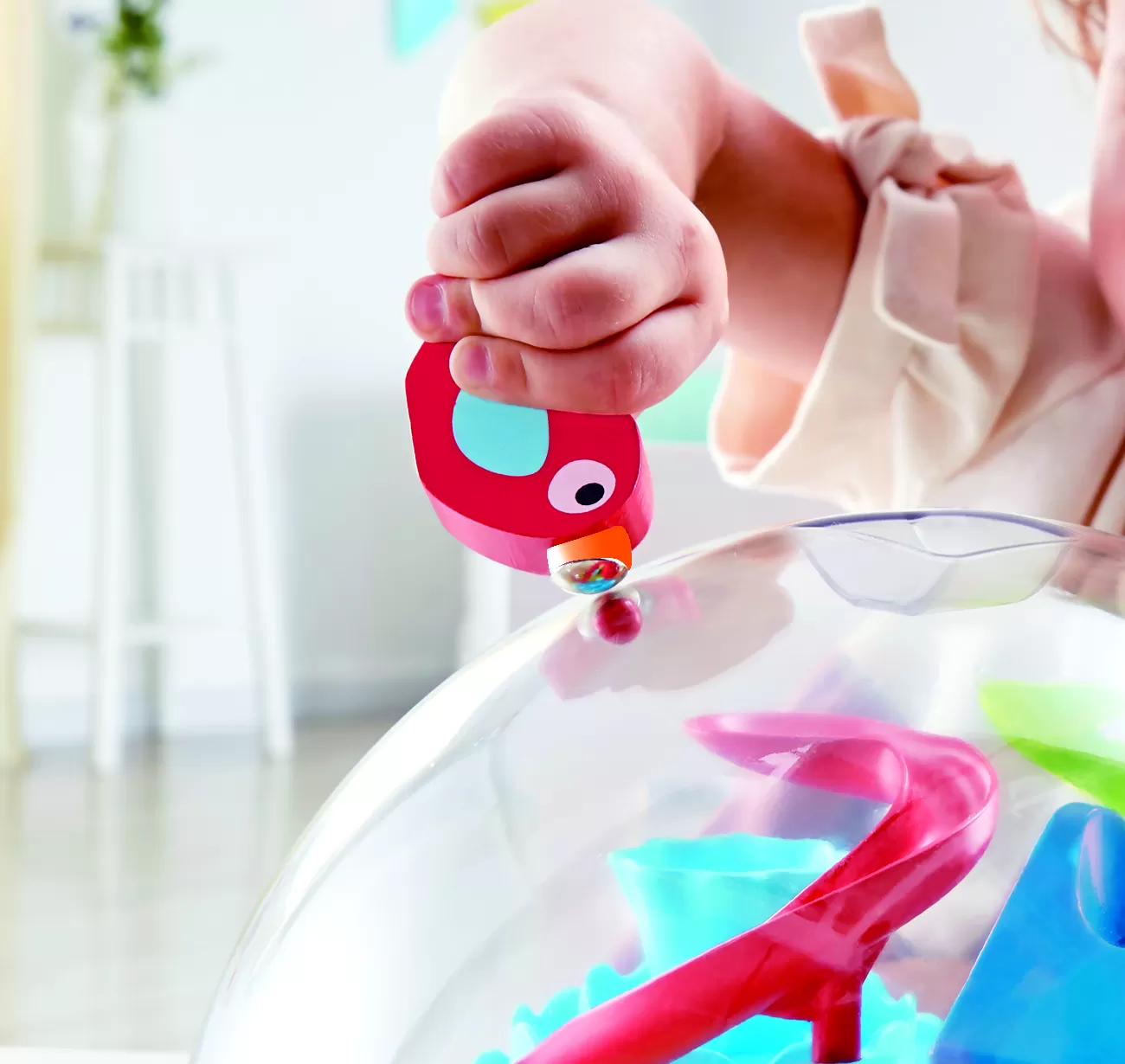 Hape labirint magnetic cu bile colorate, varsta de la 2 ani la 7 ani [6]