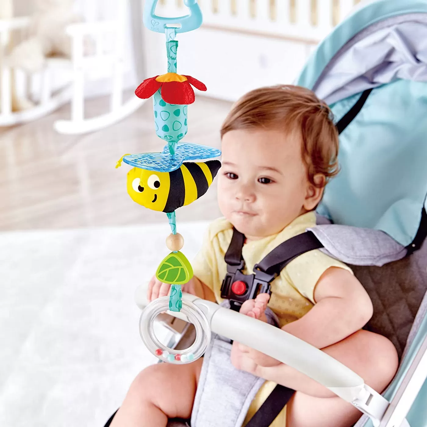 Hape lantisor pentru carucior albinuta zornaitoare, varsta de la 0 luni la 2 ani [3]