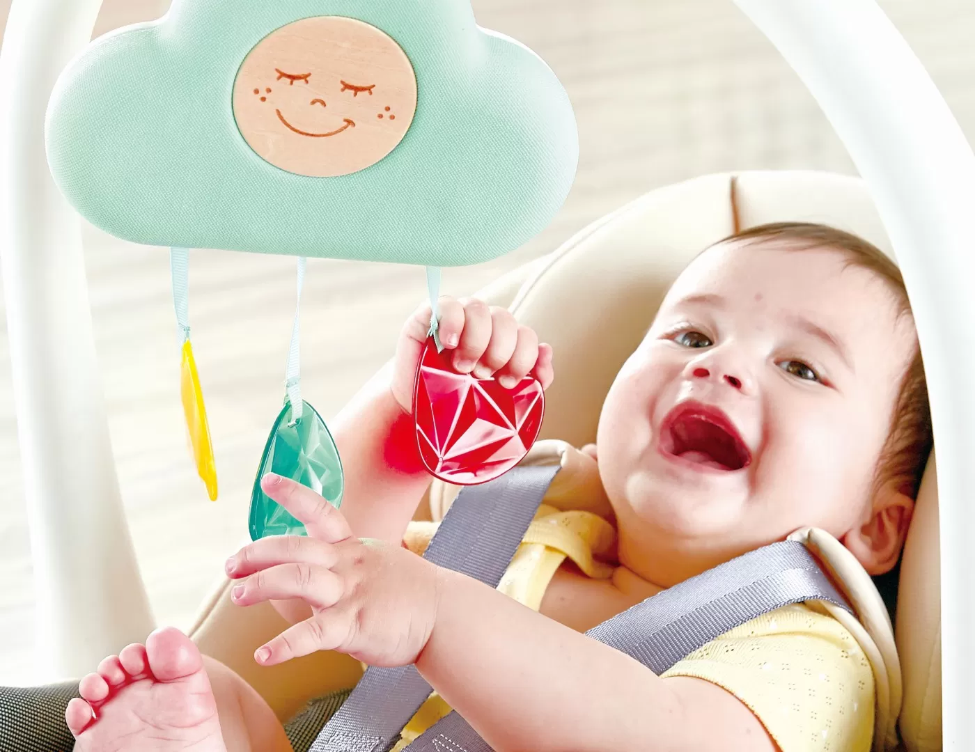 Hape nor muzical cu lumini, varsta de la 0 luni la 1 an [3]