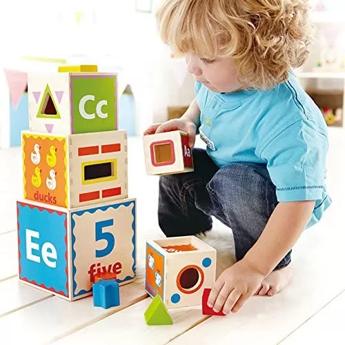 Hape piramida creativa, varsta de la 1 an la 5 ani [3]