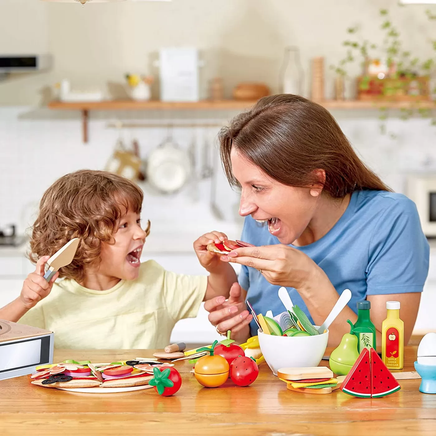 Pizza perfecta, jucarie educativa, Hape, varsta de la 3 ani la 10 ani [3]