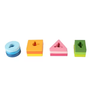 Joc sortator si puzzle, din lemn, de indemanare si asociere, varsta de la 1 an la 5 ani [5]