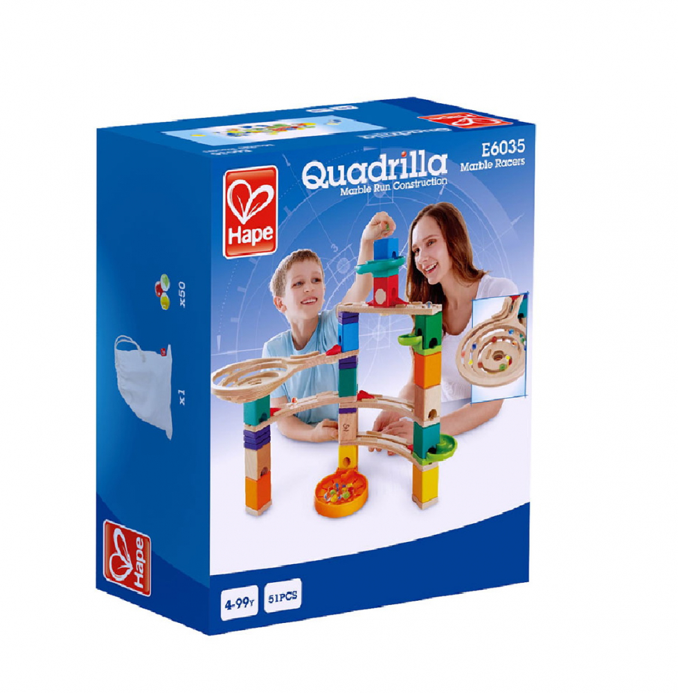 Hape quadrilla - set 50 de bile, varsta de la 4 ani la 10 ani [1]