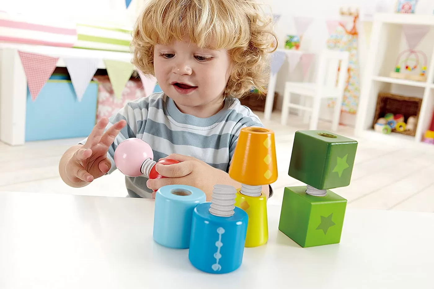 Set constructie prin insurubare, Hape, varsta de la 2 ani la 7 ani [4]