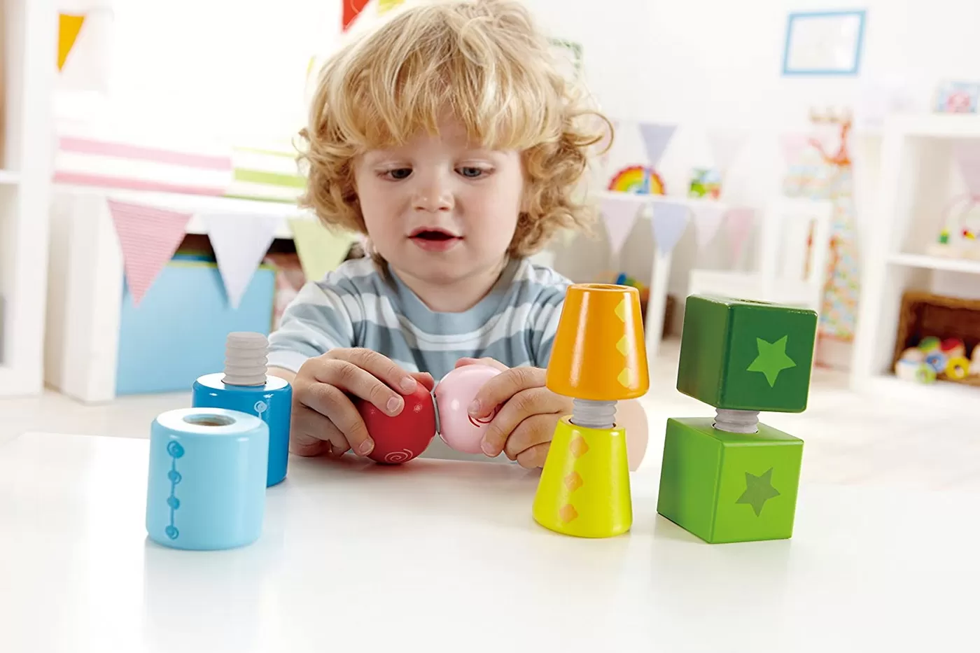 Set constructie prin insurubare, Hape, varsta de la 2 ani la 7 ani [3]