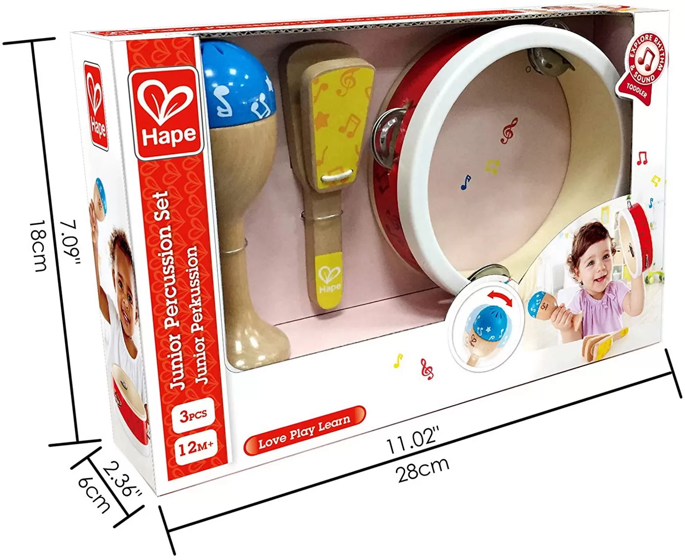 Hape set de percutie junior, varsta de la 1 an la 5 ani [6]