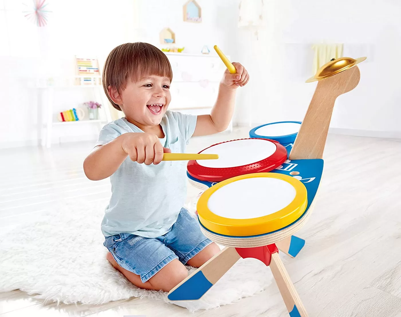 Hape set de tobe, varsta de la 3 ani la 10 ani [3]