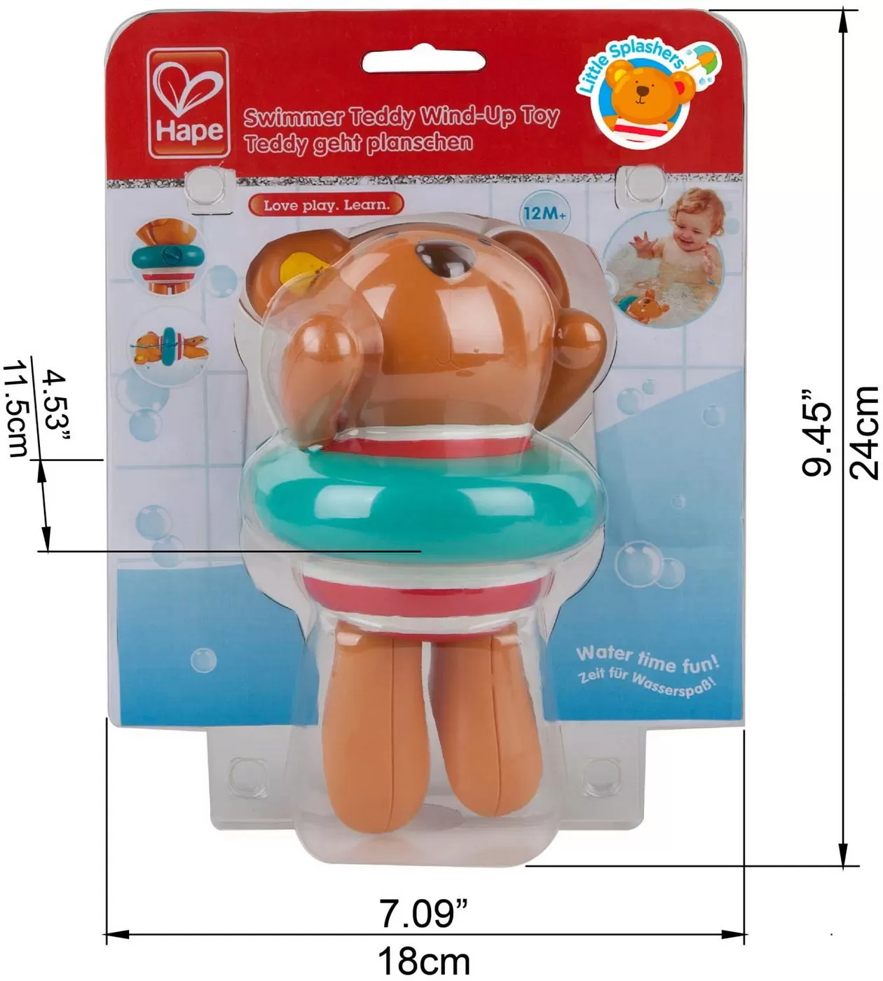 Hape teddy inotatorul vesel, varsta de la 1 an la 5 ani [6]